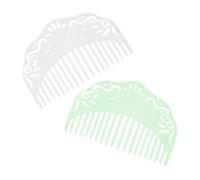 SOESFOUFU 2pcs Chinese Style Side Hair Combs for Women Elegant Decorative Headdress Accessories Comb for Daily Wear Comfortable Grip for Styling