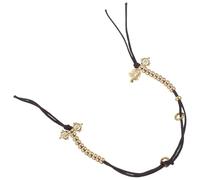 SOESFOUFU 2pcs Convenient Buddha Beads Counter Metal and Rope, Practical Beads Rolling Counting Tool for Meditation and Praying, Smooth and Rounded Surface Fine Workmanship
