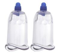 SOESFOUFU 2Pcs Cupping Therapy Set Vacuum Massage Cups for Body Scraping, Curved Shape Silicone Material, Suitable for Back and Neck Relief and Muscle Relaxation