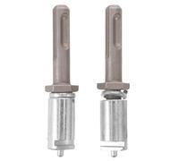 SOESFOUFU 2pcs Drill Chuck Adapter: Heavy Duty Shank Converter for Impact Driver, 16mm Diameter Connecting Shaft, Drill Bit Adapter for Home Plumbing Projects