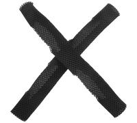 SOESFOUFU 2Pcs Hard Hat Sweatband Liners Black Mesh Removable Absorbent Helmet Padding for Construction Workers Reusable Sweatproof Safety Hat Accessories