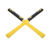SOESFOUFU 2pcs Heavy Duty Hammer Handle Replacement, Reinforced Sledge Handle with Non Slip Grip for Masonry and Demolition, 15 Inch, 2.1x3cm Tenon Size
