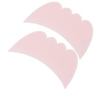 SOESFOUFU 2pcs Mascara Eyeliner Guard Silicone Eye Makeup Aid Eyelash Makeup Tool Lower Upper Eyelash Mascara Guard Applicator