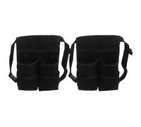 SOESFOUFU 2pcs Massage Oil Holster: Professional Massage Holster for Two Bottles, Portable Essential Oil Storage Pouch with Adjustable Belt for Therapist Supplies