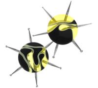 SOESFOUFU 2pcs Nail Dotting Tools Acrylic Handle Manicure Tools for Dotting Small Detail Nail Art Pens DIY Art Design Accessories for Professional Artists