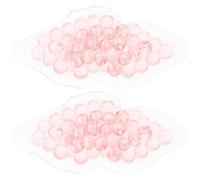 SOESFOUFU 2pcs Reusable Cooling Lip Pads Made of TPU for Home Use, Elastic Gel Pack for Hot and Cold Therapy, for Meetings and Travel, Comfortable and Practical Lip Cooling Pads