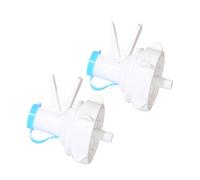SOESFOUFU 2pcs Reusable Plastic Water Spout Dispensing Valves with Dustproof Caps for Water Bottles and Drinking Buckets Leak-Free Design for Kitchen and Indoor Use