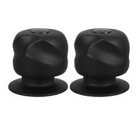 SOESFOUFU 2pcs Shower Faucet Knobs Replacement - Tub and Shower Valve Handles - Cold & Hot Tap Caps for Home Bathroom Accessories - Screw On & Easy Installation
