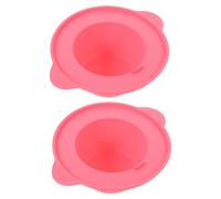 SOESFOUFU 2pcs Silicone Wax Pot Liner Replacement for Wax Warmer 400ml Capacity Non-stick and Sturdy Design