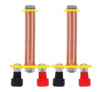 SOESFOUFU 2pcs Solenoid Coil T Shaped for Physics Teaching Experiment - Electromagnet Principles Lab Equipment for Classroom Science Teaching