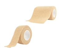 SOESFOUFU 2Pcs Sports Compression Rolls Self-Adhering for Trauma and Wound Dressing with Comfortable Breathable Material for Ankle and Leg