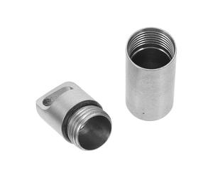 SOESFOUFU 304 Stainless Steel Waterproof Mini Sealed Capsule Container, Outdoor Survival Keychain Pill Organizer, Portable Metal Storage Canister for Travel and Camping
