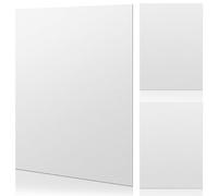 SOESFOUFU 3pcs A4 Sublimation Blank Metal Sign Aluminum Plate Sheet Silver Flat Aluminum Plate DIY Design and Engraving Versatile Use for Personal and Commercial Use