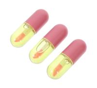SOESFOUFU 3pcs Color-changing Lip Oils Moisturizing Nourishing Lip Plumper Gloss Set Pearlescent Shine for Hydrating Care Aloe-infused Tint Suitable for Daily Makeup and Enhancement