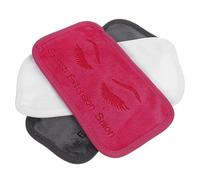 SOESFOUFU 3pcs Eyelash Extension Forehead Pads Lash Grafting Tools False Lash Pads in Dark Pink White Gray for Professional