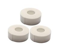 SOESFOUFU 3pcs Eyelash Tape Pads for Extension Isolation, White Foam Adhesive Strips Medium Stickiness, Eye Lash Extension Supplies for Professional Makeup and Lash Application