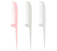 SOESFOUFU 3pcs Foldable Hair Parting Combs Multi-use Fine Tooth Rat Tail Combs for Hairstyling Portable for Travel and -ups