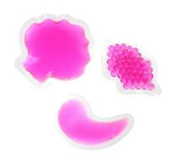 SOESFOUFU 3pcs Hot and Cold Therapy Gel Packs for Eyes and Lips, Pvc Material, Lips-shaped Pads to Face Toxins, for Facial Care and Doctor's Offices