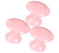 SOESFOUFU 3pcs Mushroom Shape Facial Massager for Deep Muscle Massage Made of Resin with Comfortable Hand Feeling for Home and Spa Use