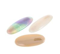SOESFOUFU 3pcs Oval French Hair Barrettes for Women Retro Hair Accessories for Forehead Stylish Clips Vintage Design for Autumn Outfits
