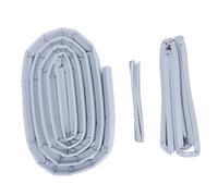 SOESFOUFU 3pcs Soundproofing Seal Strip for Plastic Steel Sliding Windows Self Adhesive Weather Stripping for Noise Reduction and Windproof Wear Resistant Material Easy Installation Draft
