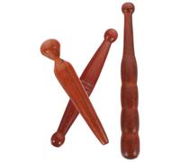 SOESFOUFU 3pcs Wooden Massage Stick Foot Massage Tools with Retro Design for Comprehensive Acupoint Cover, for Overwhelming Work Intensity a Long Walk Random Color