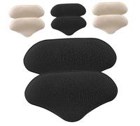 SOESFOUFU 4pairs Invisible Heel Cushion Pads Self-adhesive Protectors for High Heels Anti- Gel Inserts to Prevent Blisters Comfortable and Breathable Design for Loose Shoes