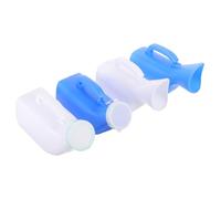 SOESFOUFU 4Pcs Adult Urinal Bottles with Covers Reusable Portable Urine Containers for Men and Women Travel and Home Use Practical Patient Care Accessory