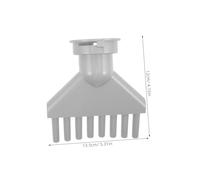 SOESFOUFU 4pcs Plastic Hair Dryer Nozzle Attachments for Pet Grooming and Salon Use Easy Replaceable Blow Diffuser and Concentrator for Dog Dryers and Hair Styling Tools