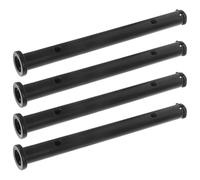 SOESFOUFU 4pcs Plastic Trash Bin Lid Latches Replacement Nylon Bolts for 240l Outdoor Dustbin Covers, Universal Flip-top Trash Can Lid Accessories for Waste Management and Secure Closure