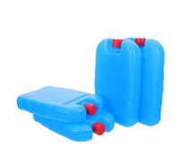 SOESFOUFU 4pcs Reusable Ice Crystal Cooling Boxes for Air Conditioner Fan, 250ml/8.45oz Portable Freezer Ice Packs for Camping, Lunch Boxes, and Cooler Bags