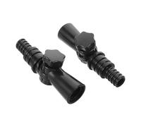 SOESFOUFU 4pcs Rotatable Joint Angle Adaptor for Telescoping Extension Pole, 17mm, 11/16" Thread Attachment for Window Cleaning Gutter Cleaning Painting Light Bulb Changing Pole