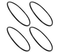 SOESFOUFU 4pcs Silicone Gaskets for Water Filter System Reverse Osmosis Membrane Filter Housing Leakproof Design Pure Water Quality Sealing Rings Universal Accessory for Home Use