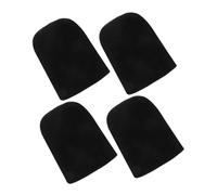 SOESFOUFU 4pcs Soft Slip Wheelchair Footrest Covers Durable Foot Pedal Pads for Comfort and Protection for Elderly Mobility Fits Wheelchair Models