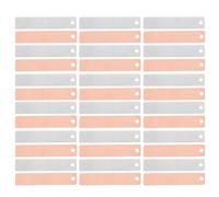 SOESFOUFU 50 Pairs Copper Zinc Electrode Sheet Electricity Experiment Set Battery Experiment Supplies for Physical Science Learning and STEM School Activities