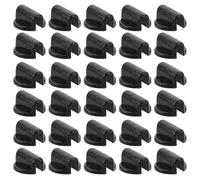 SOESFOUFU 500pcs Hair Rope DIY Buckle Plastic Snap Locking Bungee Hair Ties for Girls Craft Accessories for Making DIY Boys and Girls Headwear