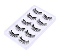 SOESFOUFU 5pairs Faux Eyelashes Natural Look Comfortable Wear for Beautiful Eyes for Makeup Enthusiasts and Everyday Use