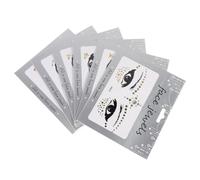 SOESFOUFU 6 Sheets Halloween Face Jewels Stickers Temporary Masquerade Decals Comfortable Adhesive Sparkly Makeup Accessories for Adults and Teens Party Cosplay