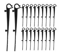 SOESFOUFU 60pcs Gutter Guard Clips: Mesh Guards Leaf Protector Clips from Leaves, Twigs, Branches, Debris - Attachment for Residential & Commercial Gutters