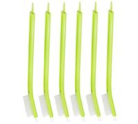SOESFOUFU 6pcs Multi-Function Cleaning Brush Set for Juicer and Food Processor Wear Resistant Plastic Compact Design for Household Cleaning