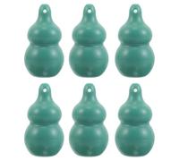 SOESFOUFU 6pcs Portable Silicone Lip Brush with Cap, Mini Round Head Balm Applicator Tool for Travel, Gentle Lip Exfoliator for Lipstick Blending, Green