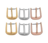 SOESFOUFU 6pcs Watch Band Replacement Buckle: Clasp for Leather Silicone Nylon Canvas WatchBands - 10mm Watch Repair Parts for Smartwatch Straps