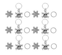 SOESFOUFU 70pcs Metal Hair Dreadlock Accessories Dreadlock Jewelry Hair Cuffs Braids Beads for Diy Styling and Braiding in Beauty Salon and Home Use