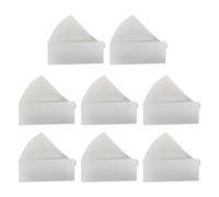SOESFOUFU 8 Packs Experiment Absorbent Paper 100 Sheets White Cotton Laboratory Cleaning Paper for School Teaching and Chemical Experiments Easy to Operate and Reliable for Dust Removal