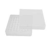 SOESFOUFU 81grids Cryogenic Storage Box Freezer Storage Holder for Tubes Test Tube Organizer for Lab and Research Use Secure Sample