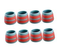 SOESFOUFU 8pcs Double Layer Thick Silicone Furniture Feet Covers Slip Wear Resistant Chair Leg Pads for Tables and Chairs Soundproof Protection for Hardwood and Tile Floors