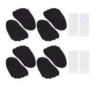 SOESFOUFU 8pcs Forefoot Cushion Pads for Women Front Half Shoe Inserts Relief Soft Sponge Material Breathable Mesh Cloth with Double Sided Adhesive Tape for Comfort and Pressure Relief