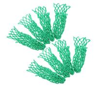 SOESFOUFU 8pcs Green Nylon Billiard Table Mesh Pockets Replacement for Chinese 8-ball and Club Tables Lightweight with Hollow Mesh Design and Closed End for Training Sessions