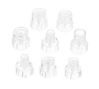 SOESFOUFU 8pcs Mini Bubble Cleansing Replacement Tips for Hydrogen Oxygen Facial Machine Plastic Water Oxygen Facial Machine Parts Skin Care Instrument Accessories