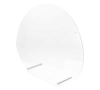 SOESFOUFU Acrylic Mask Stand Desktop Organizer with Simple Creative Design, Easy to Wash Cosmetic Display Rack for Home Use
